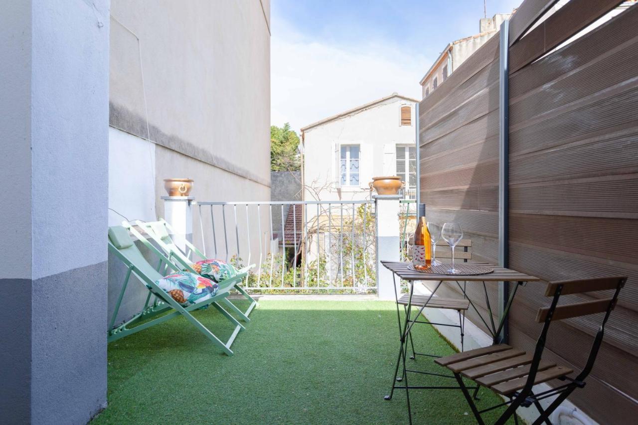 Studio Blancarde Terrasse Parking Clim Μασσαλία Εξωτερικό φωτογραφία